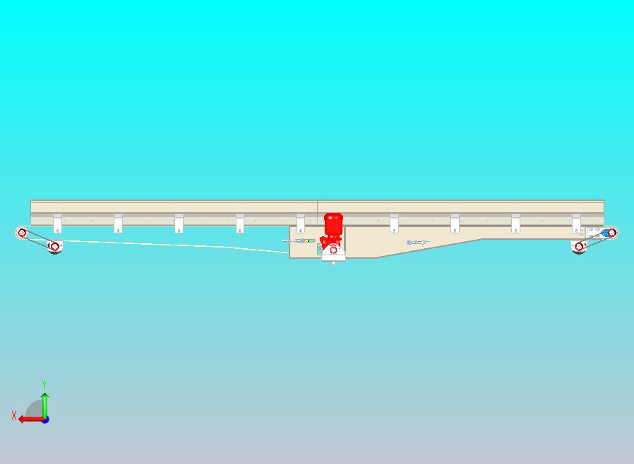 电机驱动可调节带式输送机