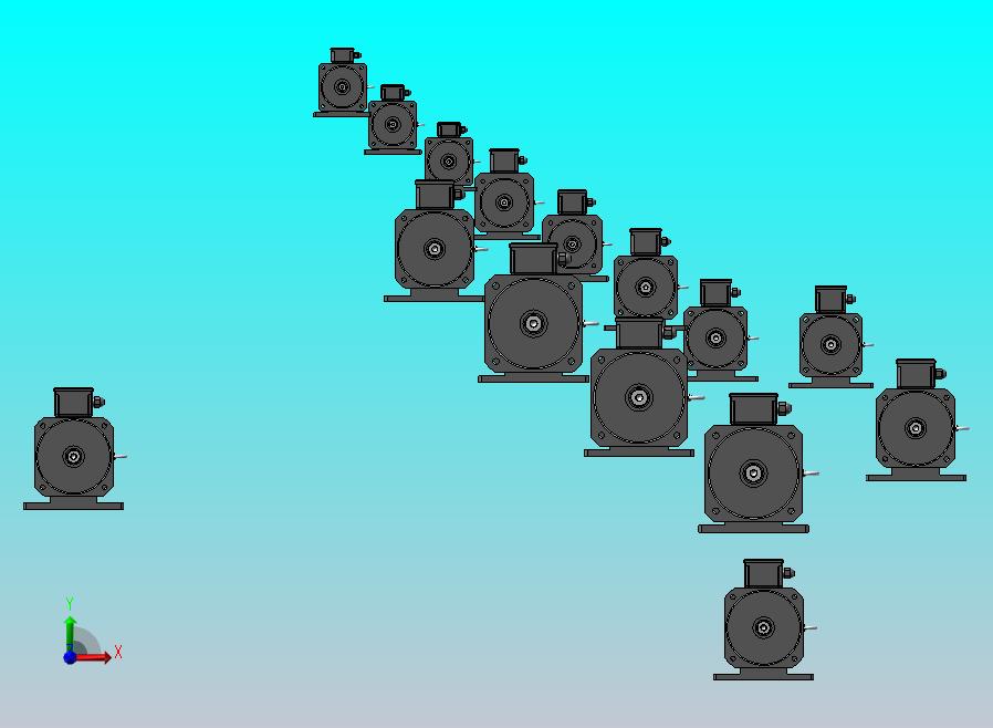 UBF主轴伺服电机 15款