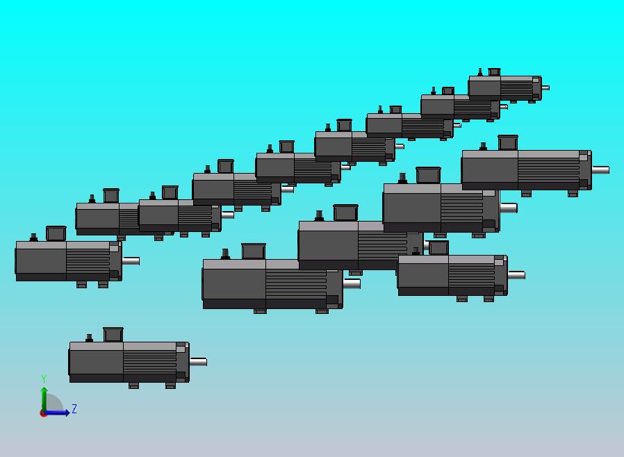 UBF主轴伺服电机 15款