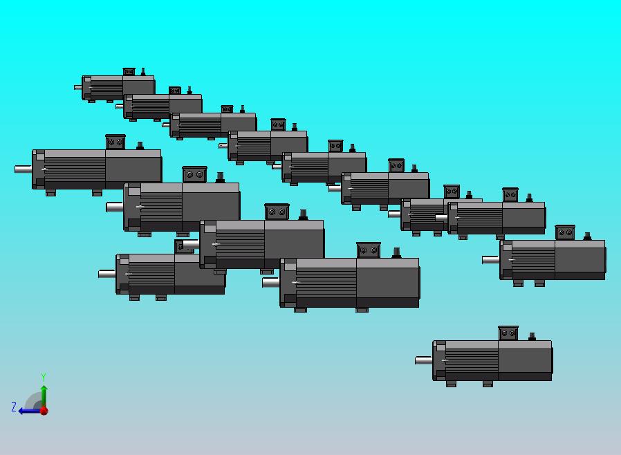 UBF主轴伺服电机 15款