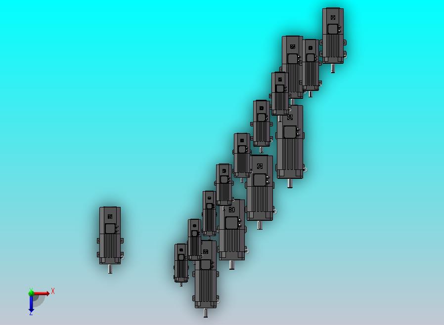 UBF主轴伺服电机 15款