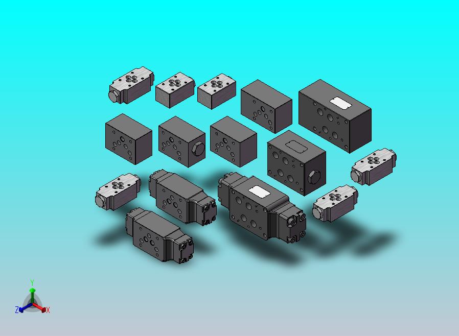 叠加式单向阀 15款