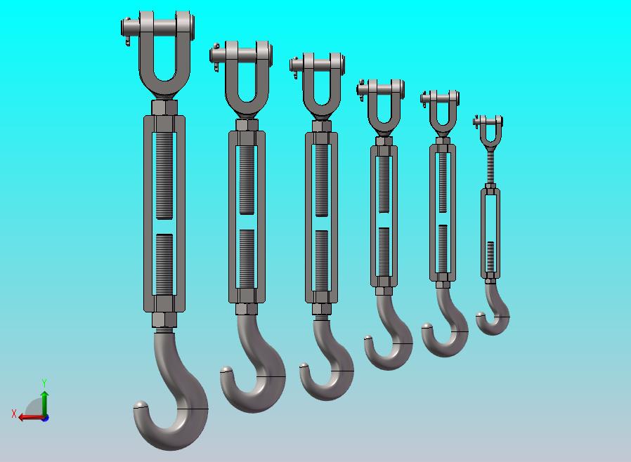 花篮螺栓 CU型 6款