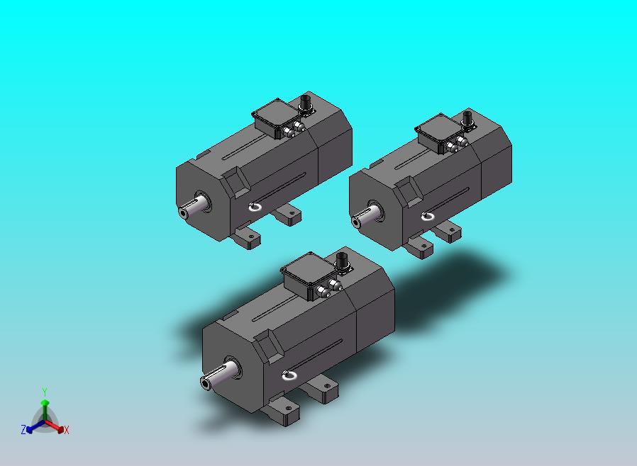 交流伺服主轴电机UBS系列 3款