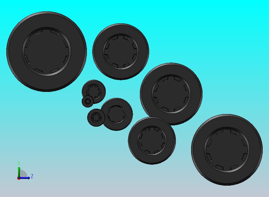 凸爪式弹性联轴器L型 9款