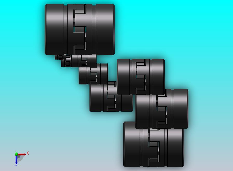 凸爪式弹性联轴器L型 9款