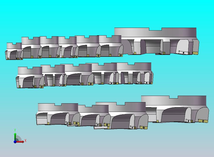 KAP75°铣刀盘 16款