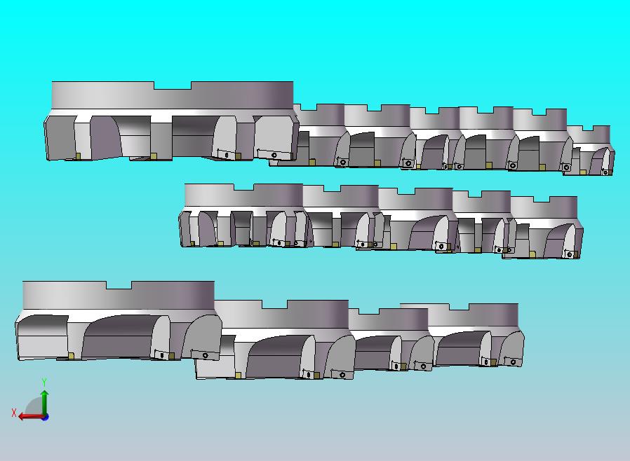 KAP75°铣刀盘 16款