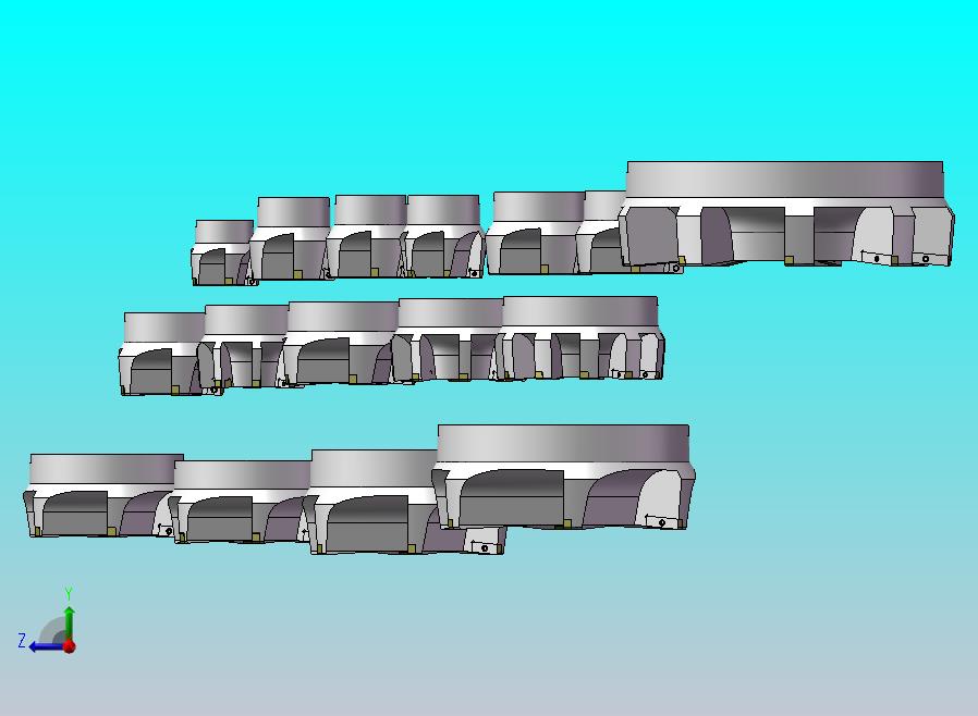 KAP75°铣刀盘 16款