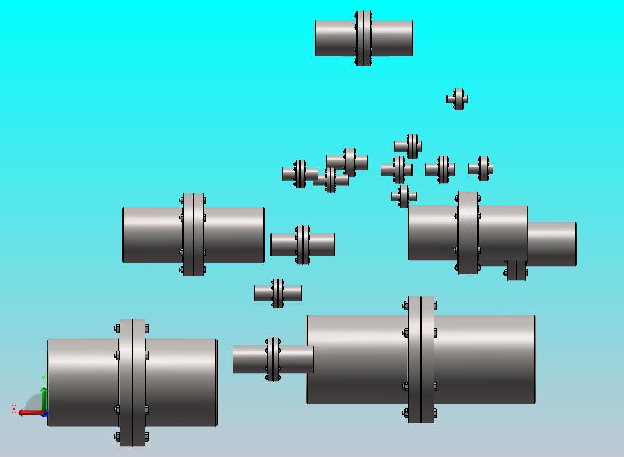 凸缘联轴器 GY型 18款