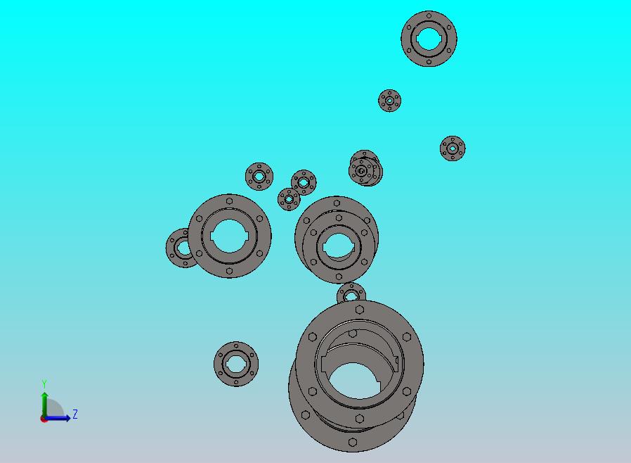 凸缘联轴器 GY型 18款