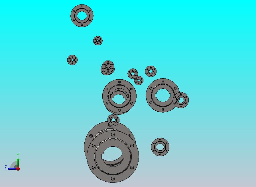 凸缘联轴器 GY型 18款