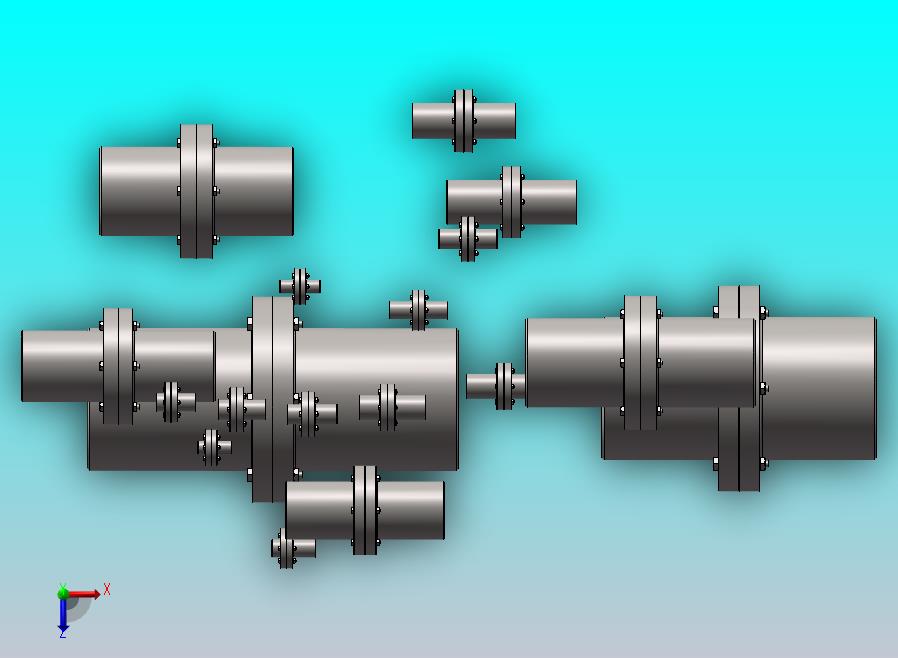 凸缘联轴器 GY型 18款
