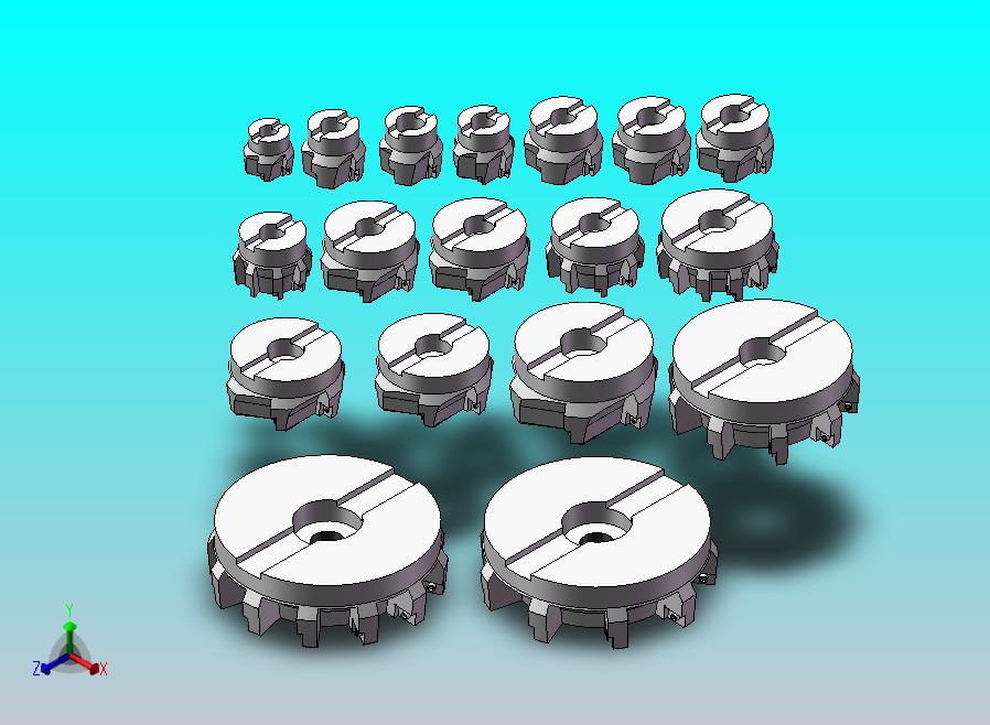 铣刀盘 BAP90° 18款