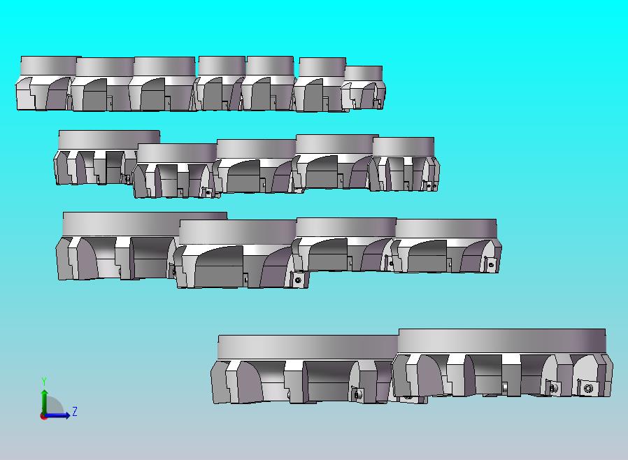 铣刀盘 BAP90° 18款
