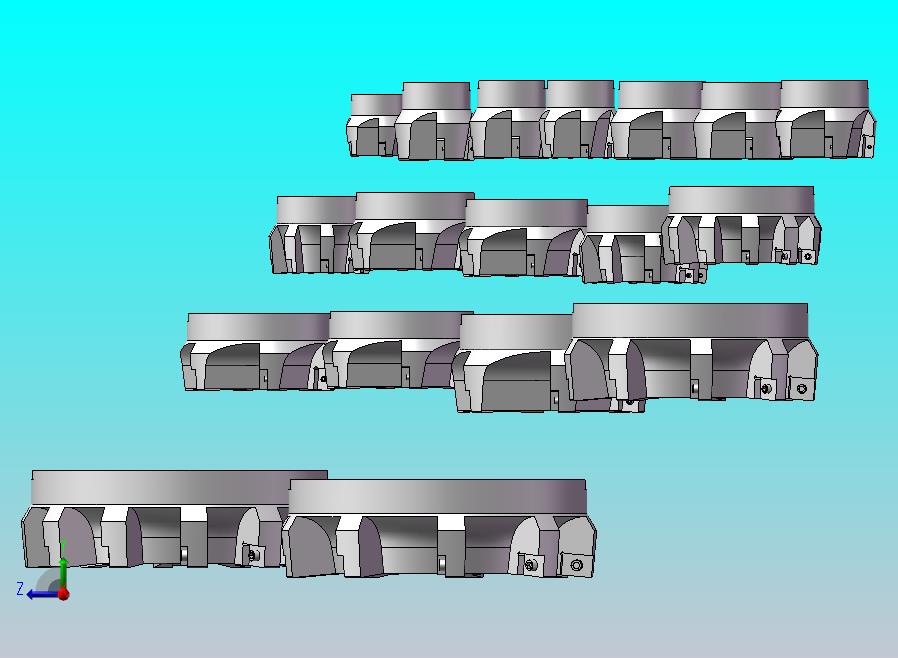 铣刀盘 BAP90° 18款