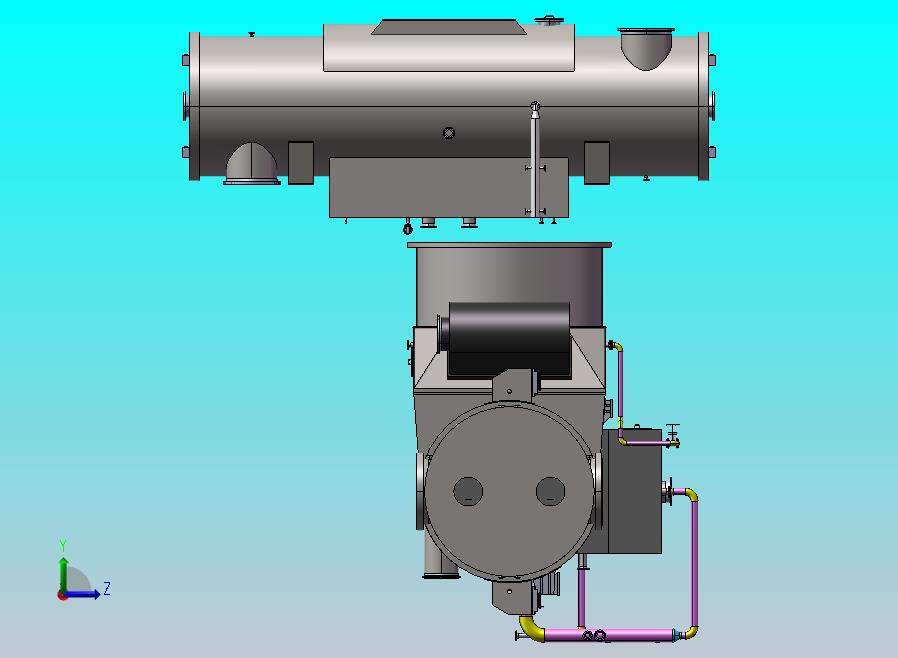 凝汽器 上进汽 侧进汽