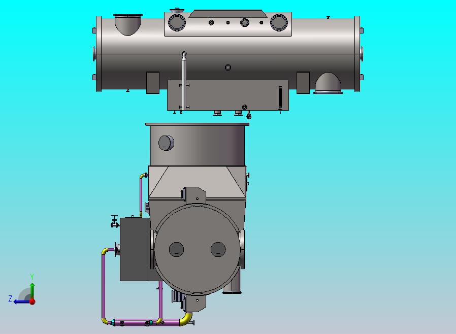 凝汽器 上进汽 侧进汽