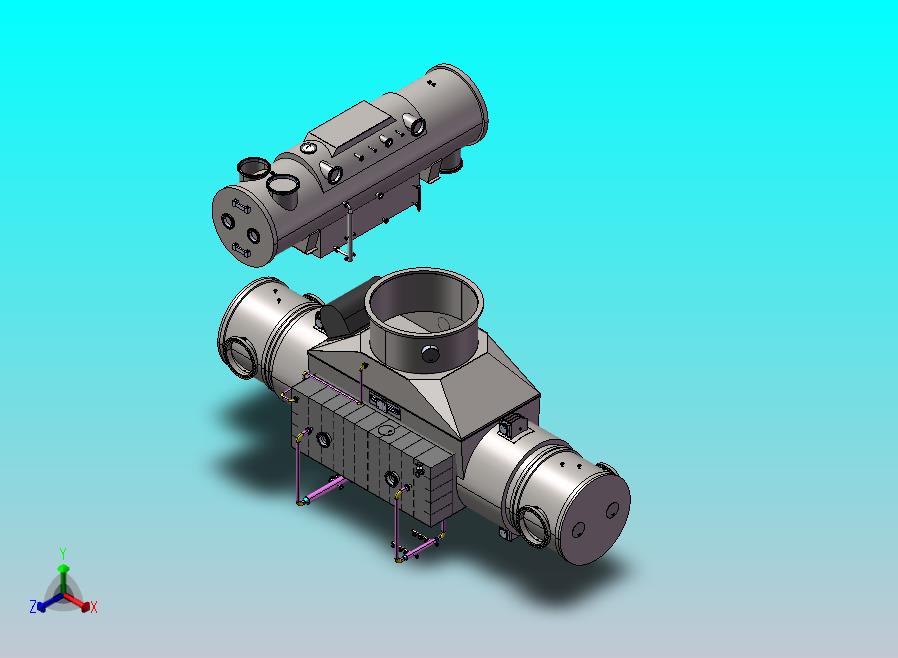 凝汽器 上进汽 侧进汽