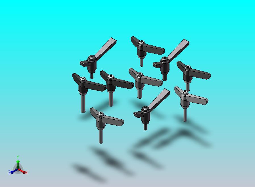 Y型锁紧手柄 10款