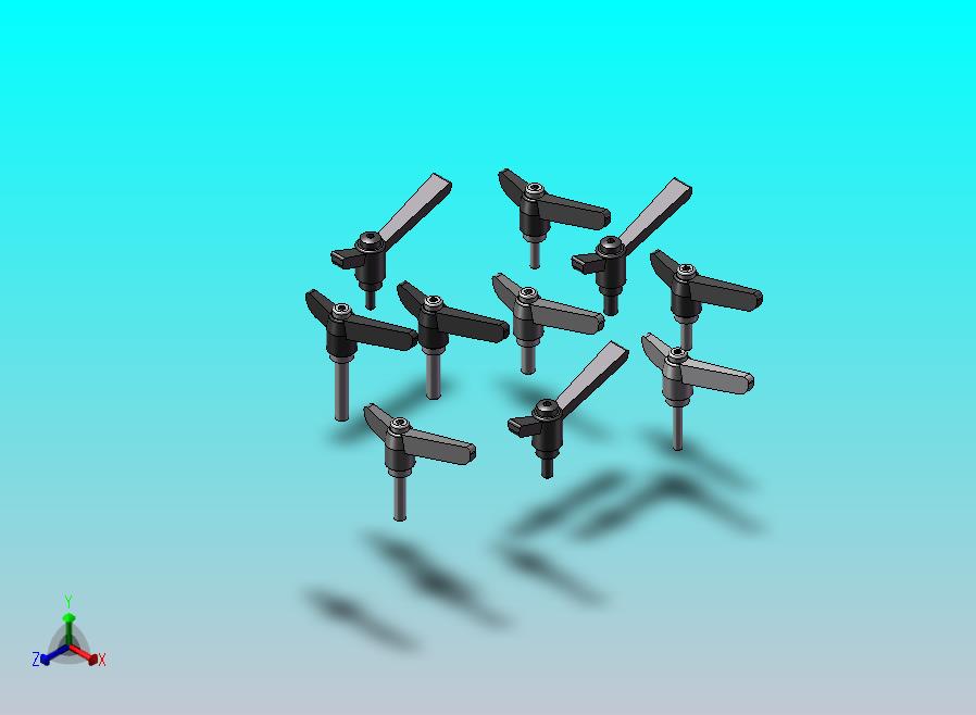 Y型锁紧手柄 10款