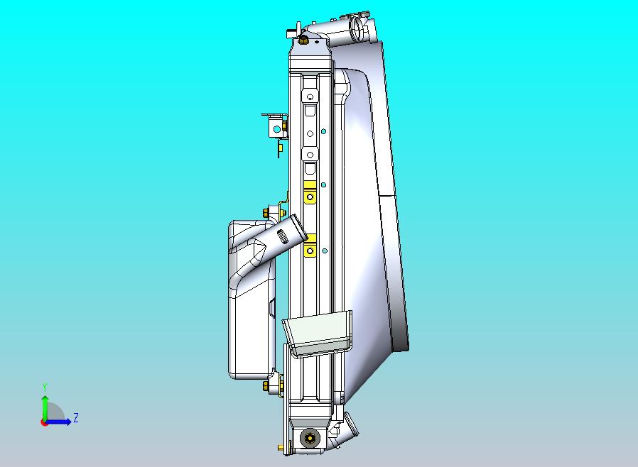 水冷式散热器总成