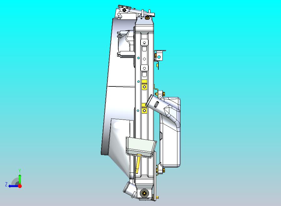 水冷式散热器总成