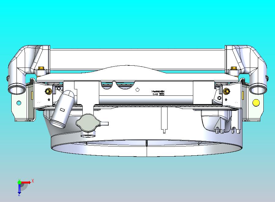 水冷式散热器总成