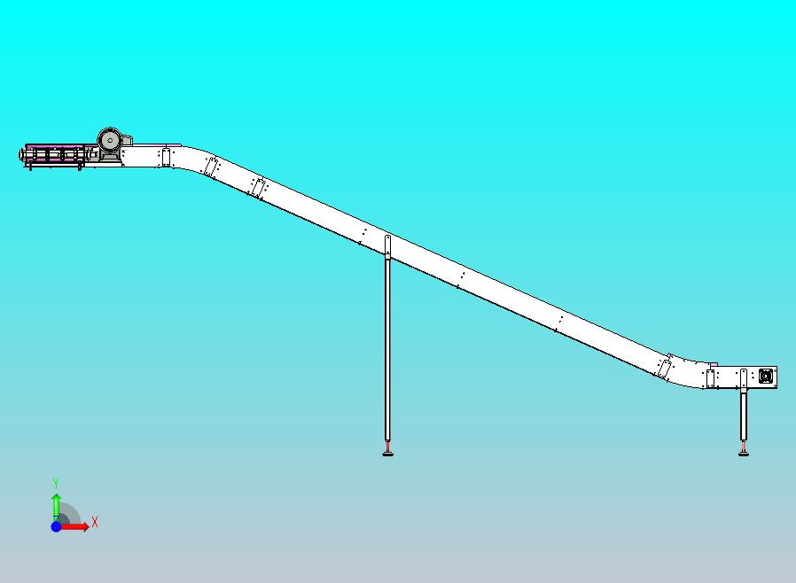 倾斜链式输送机
