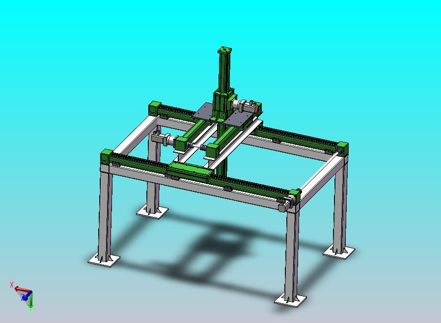 大型龙门X Y Z移栽机械手