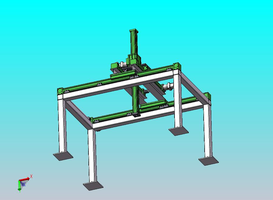 大型龙门X Y Z移栽机械手