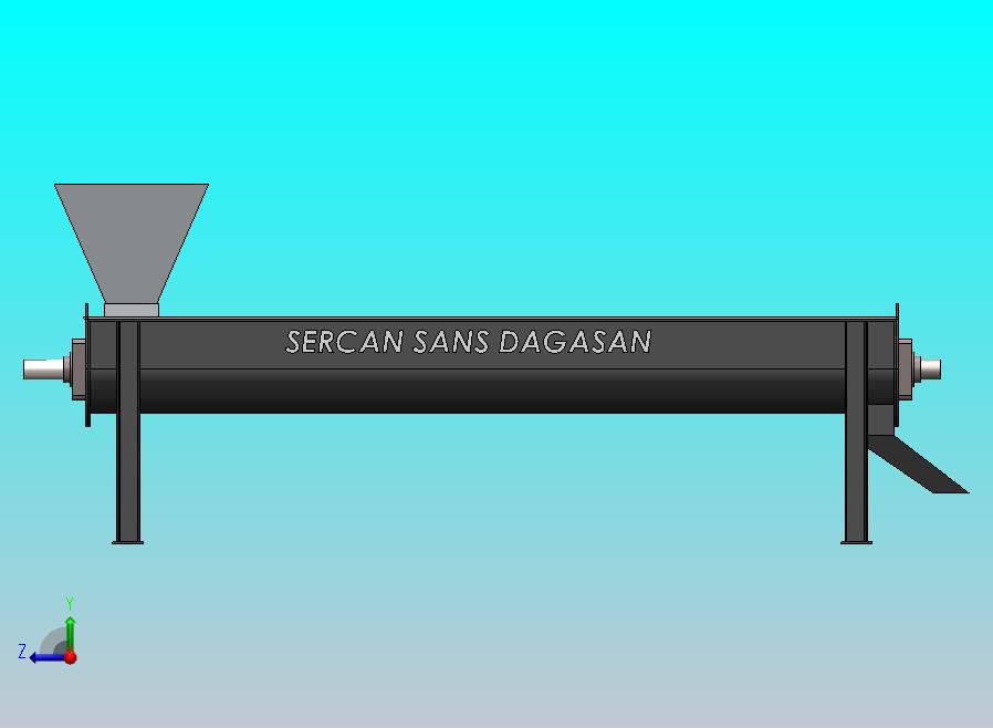 管式螺旋输送机设计