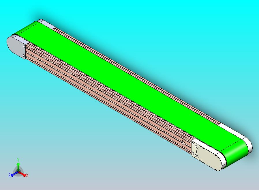 可调节窄式皮带输送机