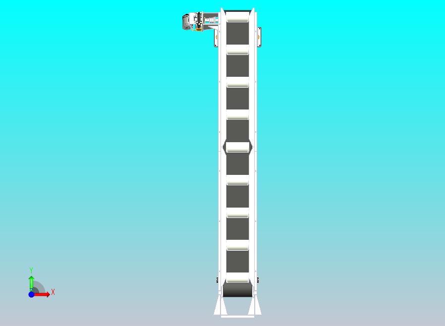 倾斜斗式提升机结构