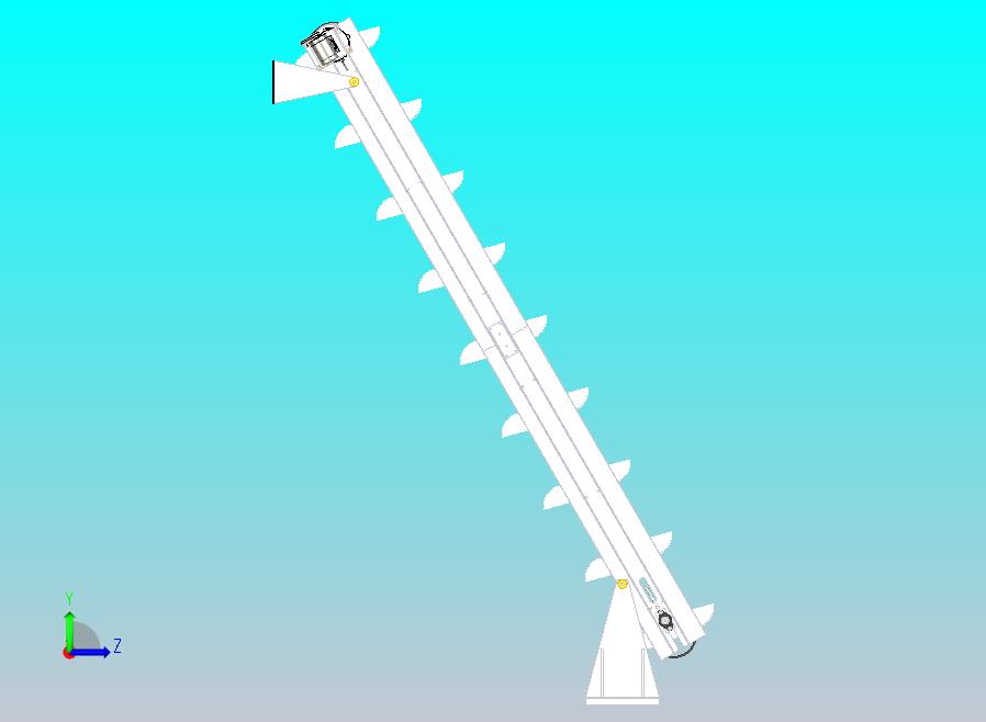 倾斜斗式提升机结构