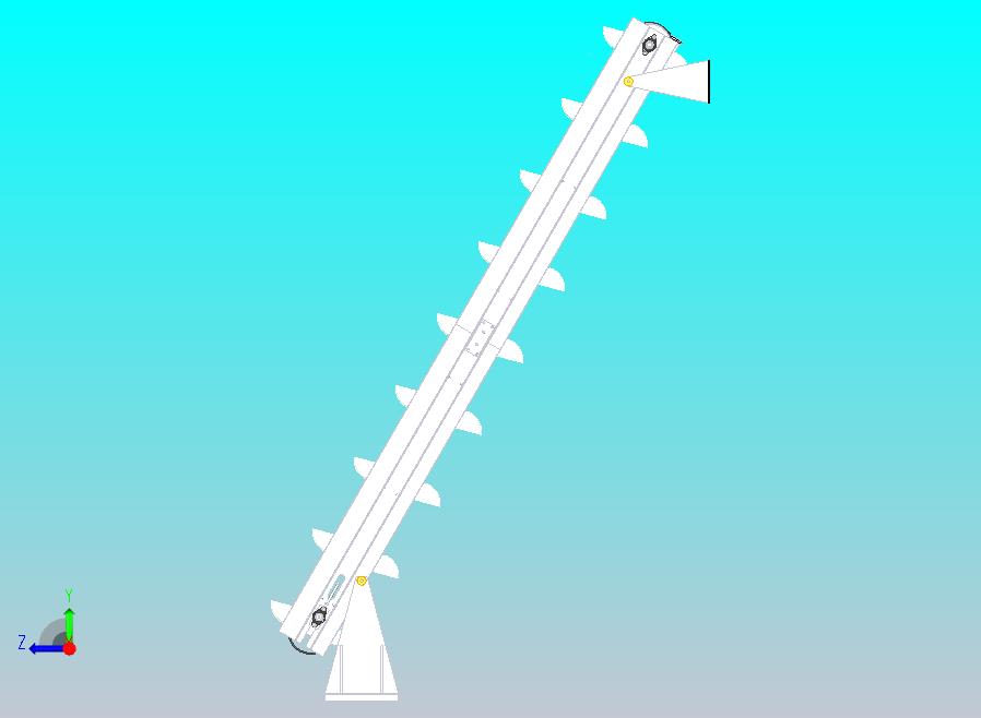 倾斜斗式提升机结构