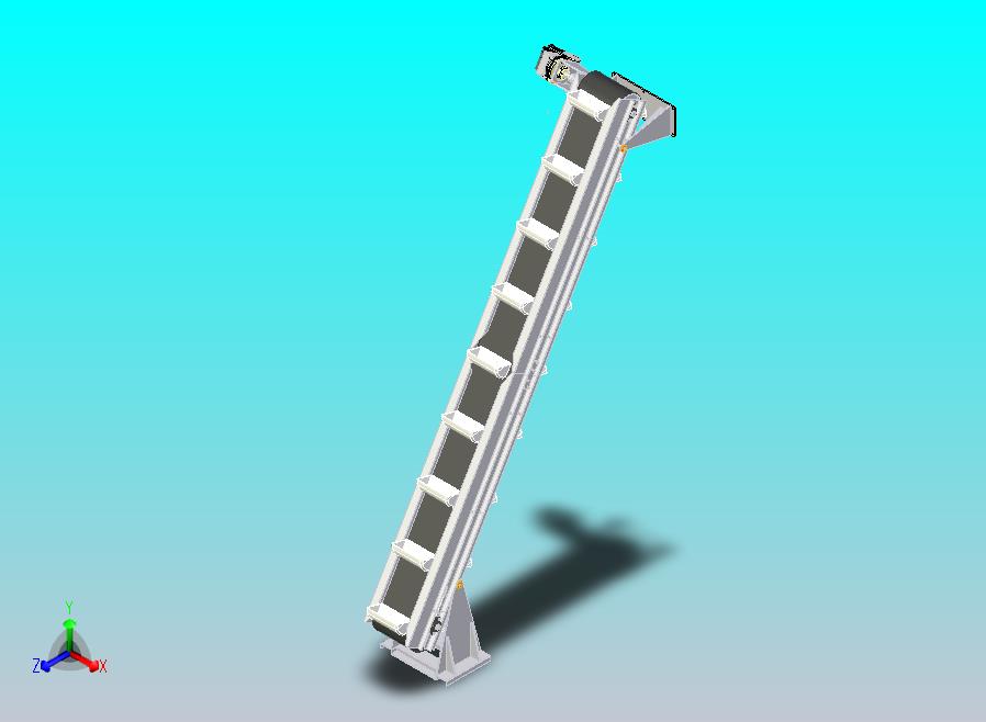 倾斜斗式提升机结构