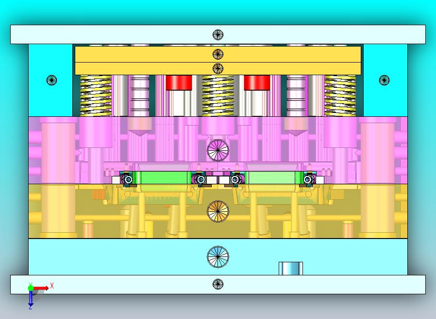 电器散热盖模具设计