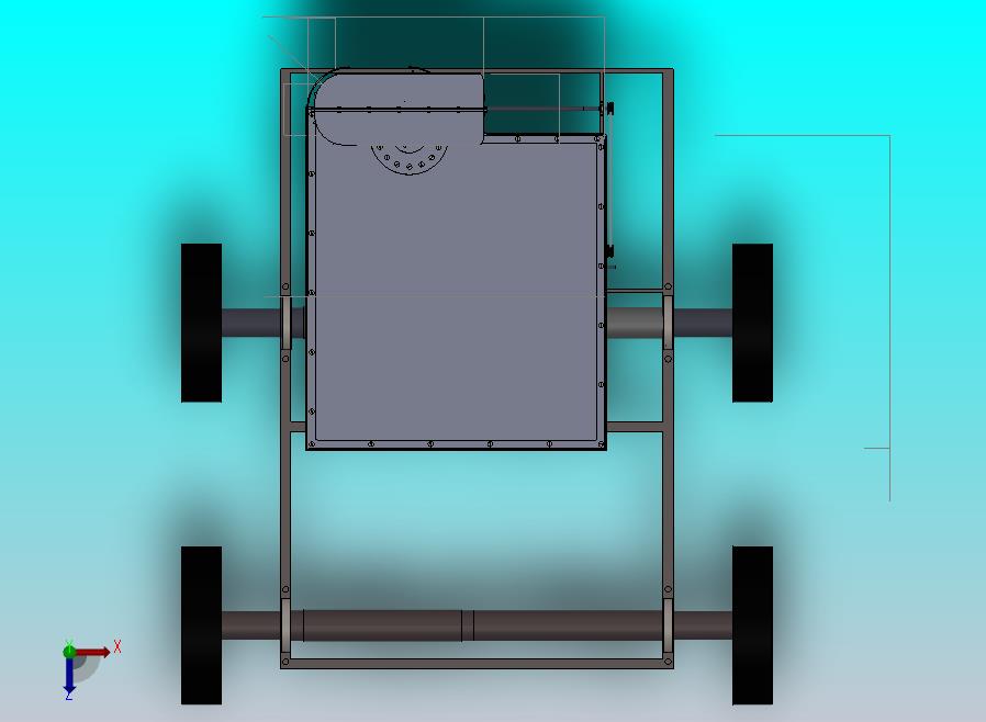 小型荞麦收割机设计（动力、传动、行走及功能转换机构）【含CAD图纸、SW三维模型】