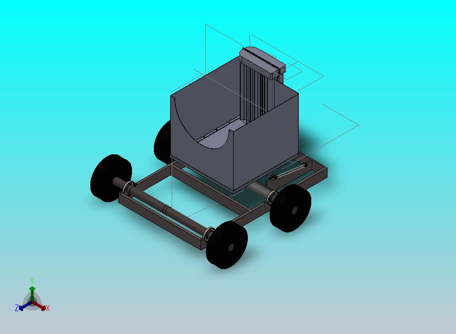 小型荞麦收割机设计（动力、传动、行走及功能转换机构）【含CAD图纸、SW三维模型】