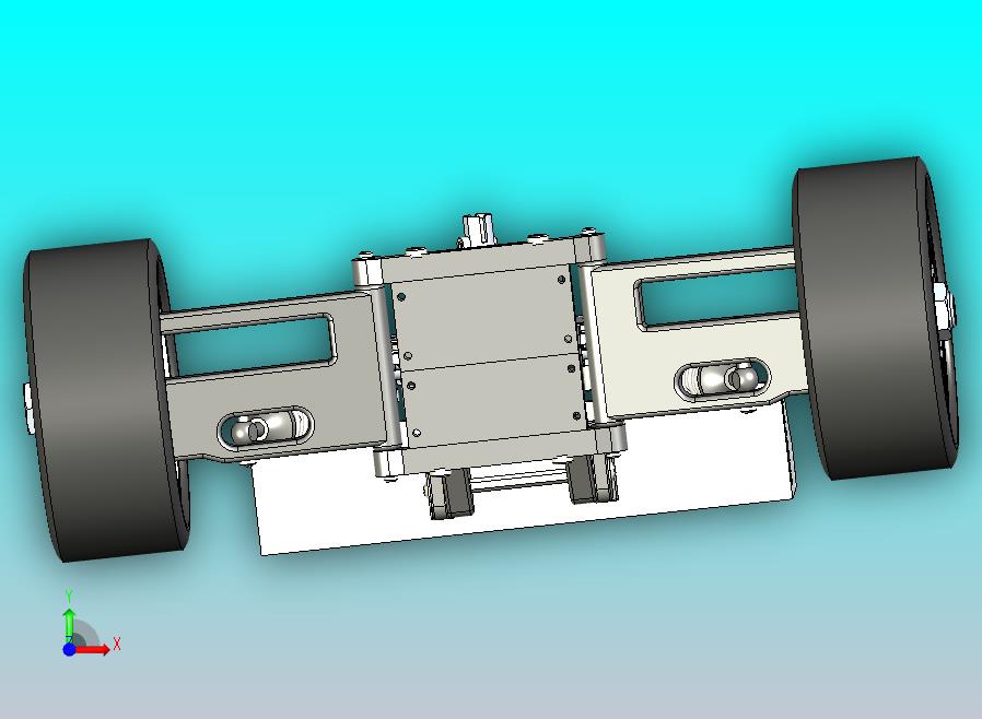 赛车悬架3D模型