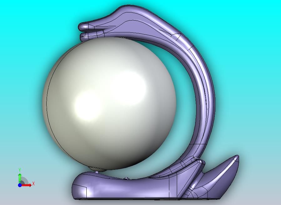 地球仪三维模型