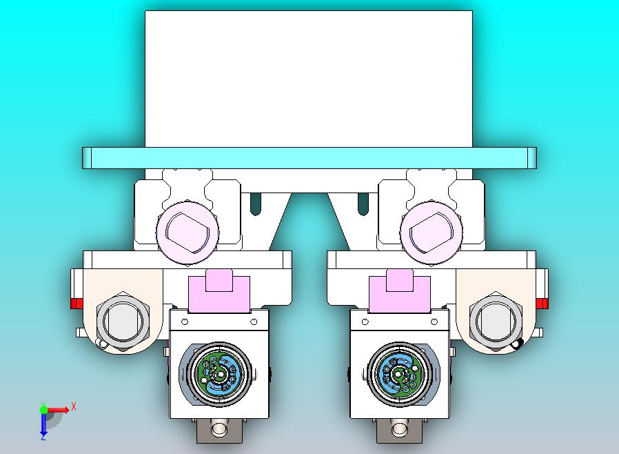 双电批吹吸锁附结构
