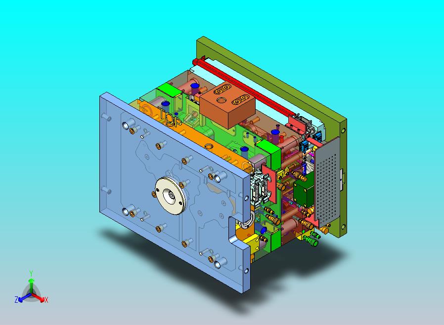 电箱固定盖模具设计