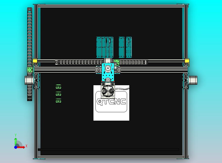 DIY数控雕刻机结构