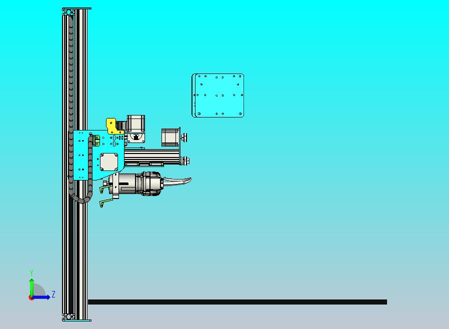 DIY数控雕刻机结构