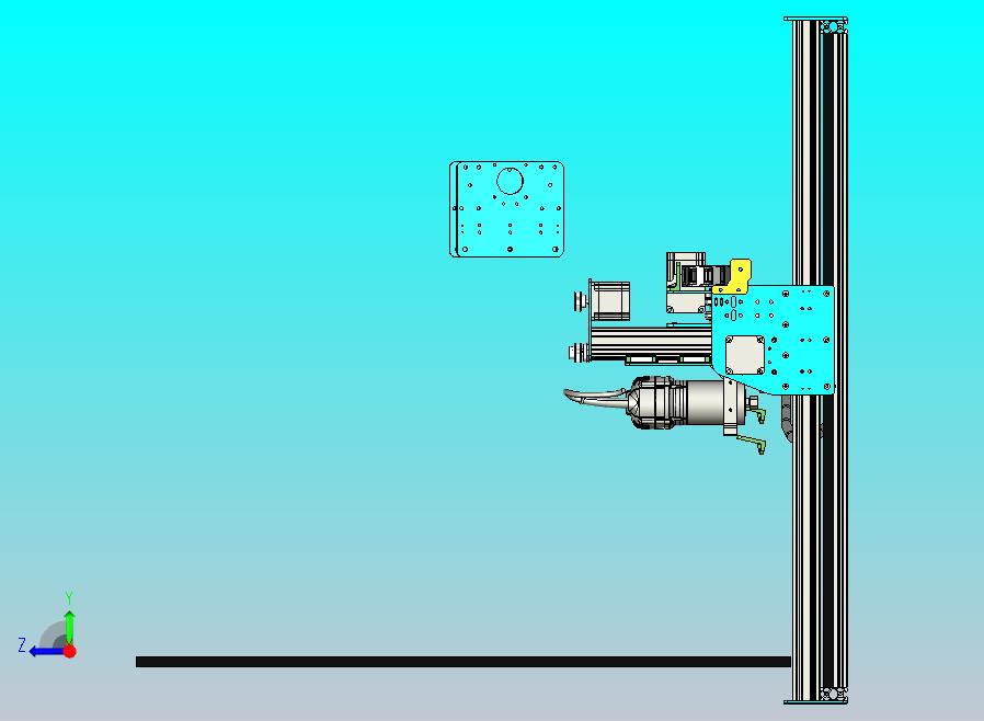 DIY数控雕刻机结构
