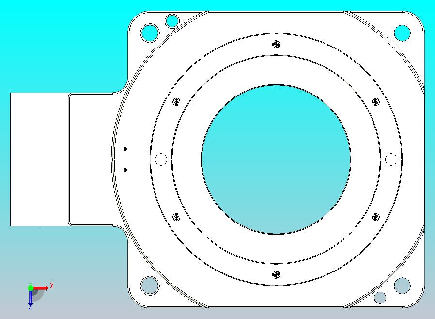 中空旋转平台200