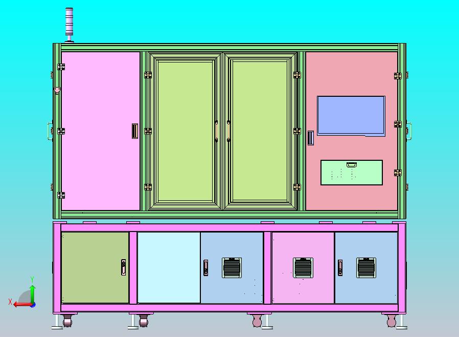 详细自动化设备机架