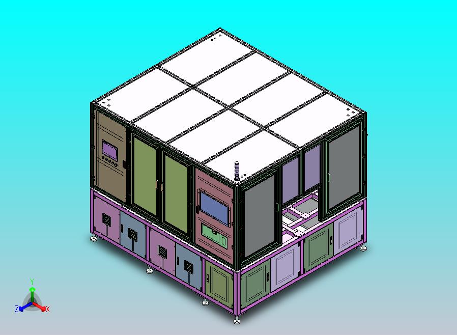 详细自动化设备机架